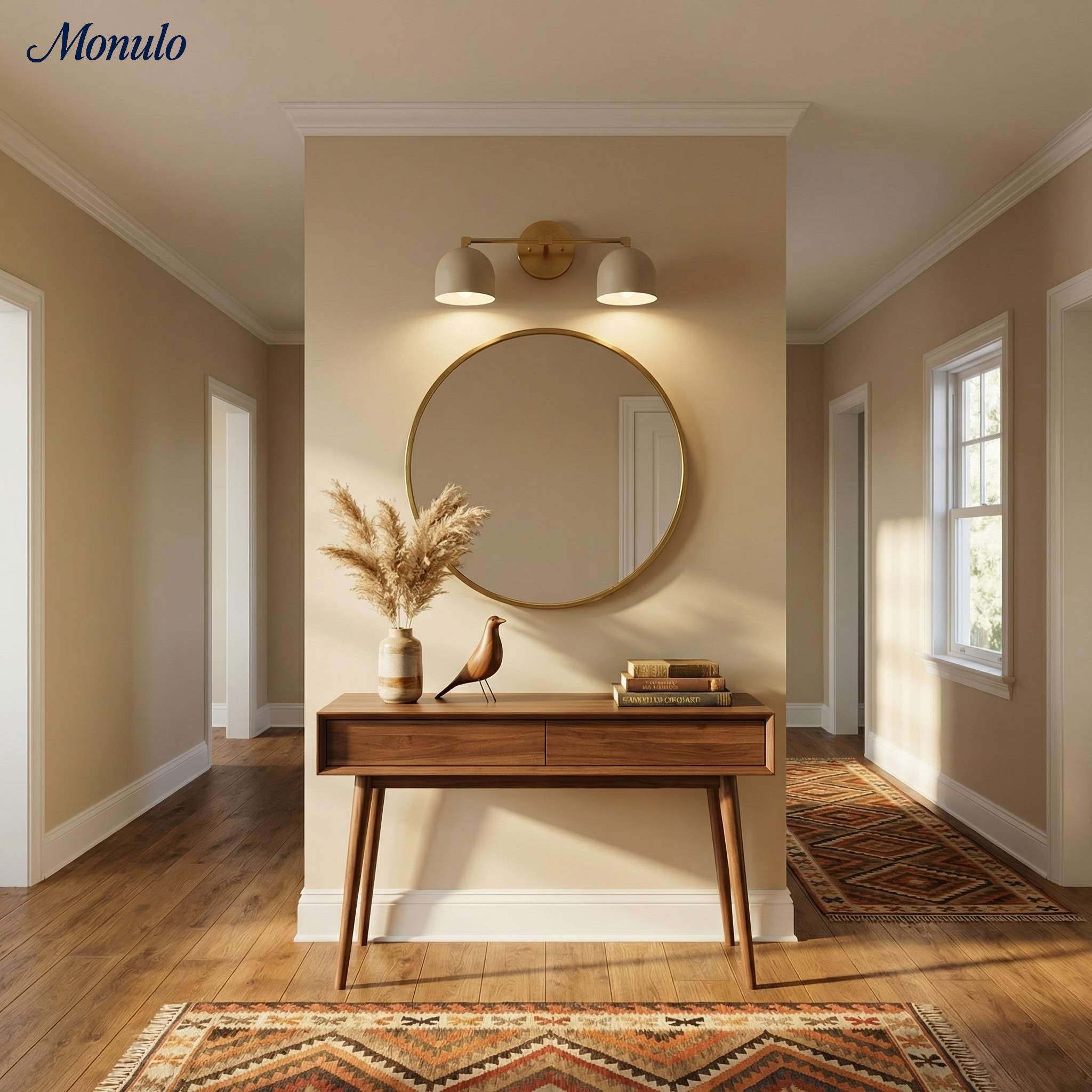 Wandlamp Koepelscherm Mid-Century Retro Design Badkamer Gang | Sansoti