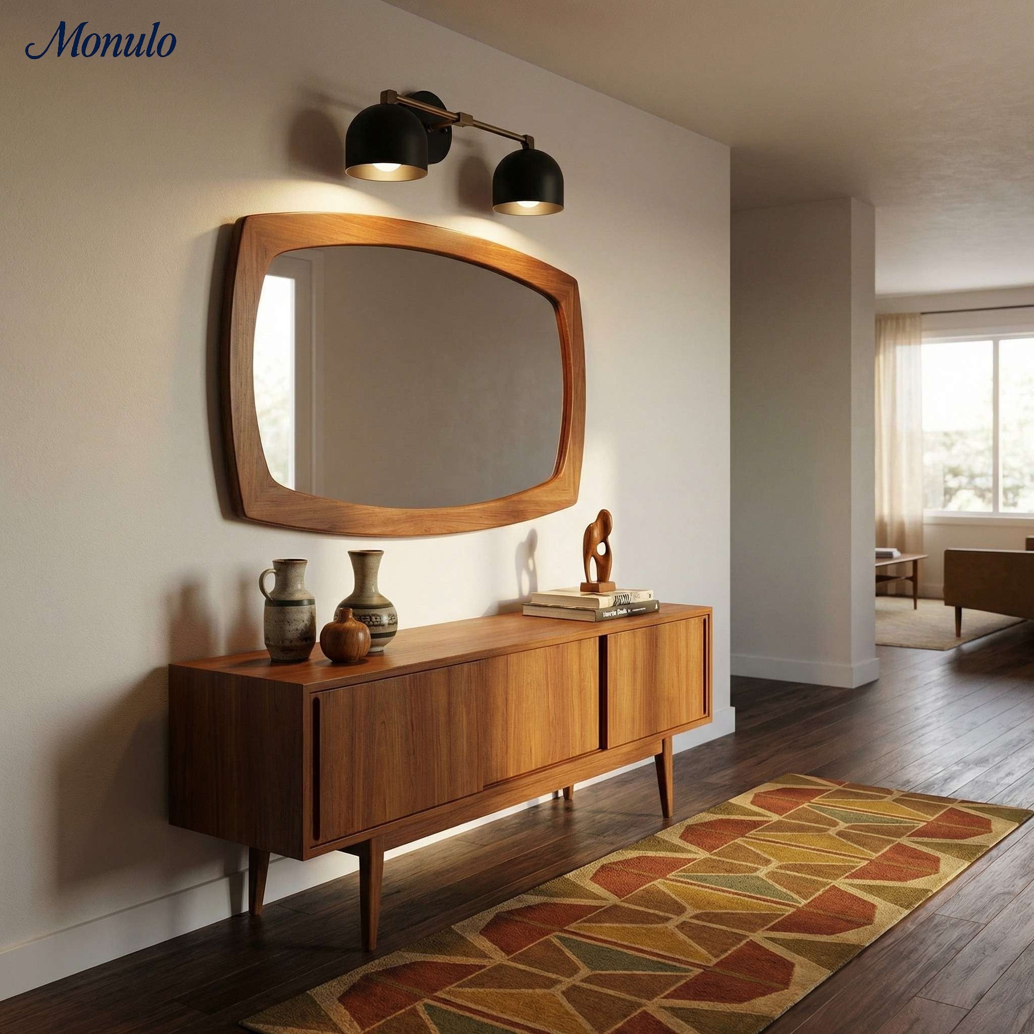 Wandlamp Koepelscherm Mid-Century Retro Design Badkamer Gang | Sansoti
