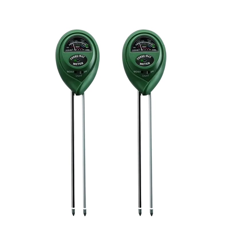 3-in-1 Soil Meter Moisture Light pH Level Garden Houseplants Soil Tester Plant Care Gardening Soil Analysis | Sansoti