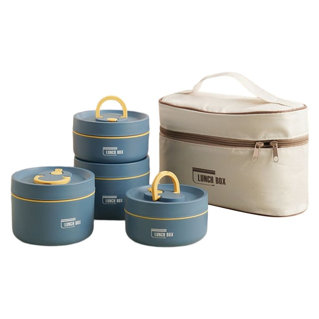 Thermische Lunchbox – Warmhoud Lunchbox van RVS voor Werk, School & Onderweg | Sansoti