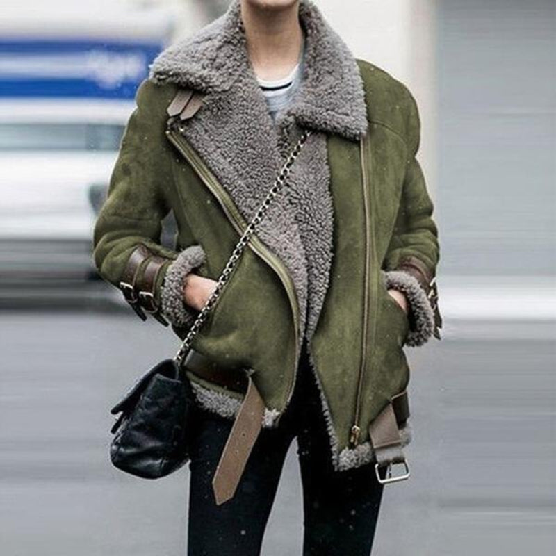 Quilted Women's Winter Jacket with Hood Waterproof Breathable Orange Green Gray Black Versatile | Sansoti