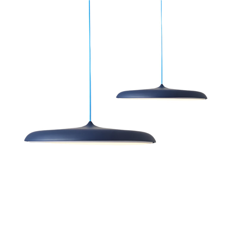 Moderne LED Hanglamp met Minimalistische Lijnen – Dimbare Eetkamerlamp in Meerdere Kleuren voor Scandinavisch Interieur | Sansoti