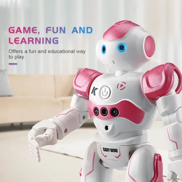 Interactieve Gestuurbaarbare Robot met Muziek en Dans voor Kinderen Educatief Speelgoed Bewegend Cadeau | Sansoti