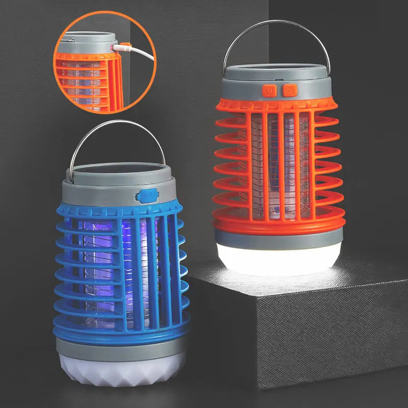 UV-Lamp tegen Muggen en Insecten | Oplaadbaar | Zonne-Energie | Draagbaar | Sansoti