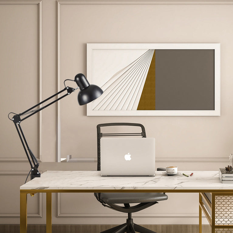 Minimalistische Design-Tischleuchte aus Metall mit klarem Design | Restfield