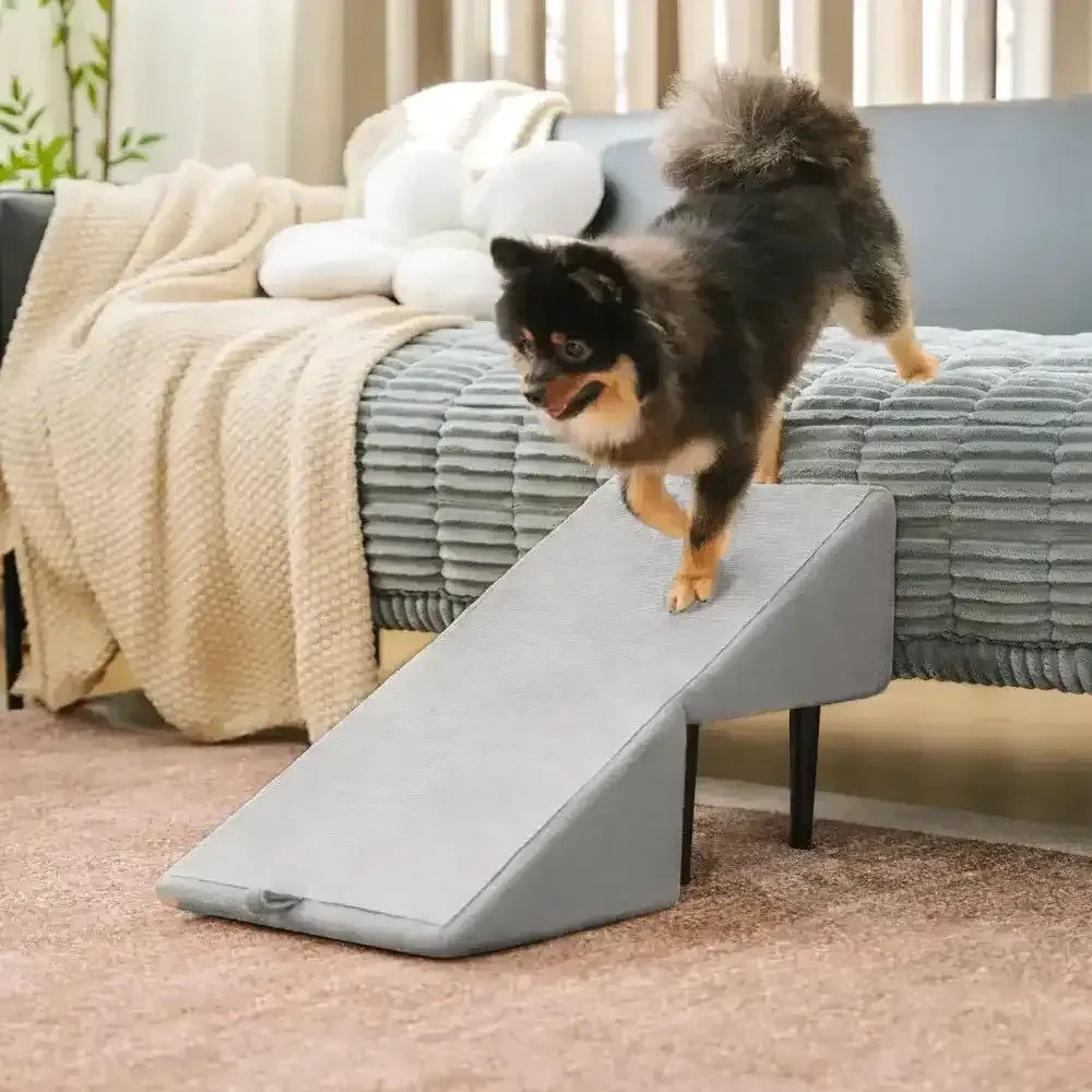 Opvouwbare Hondentrap & Kruk met Antislip Treden – Veilige Klimhulp voor Kleine Huisdieren & Puppy's | Sansoti