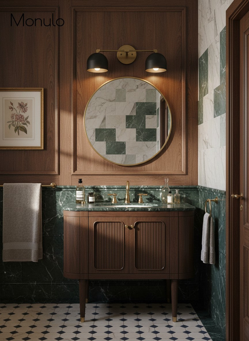 Wandlamp Koepelscherm Mid-Century Retro Design Badkamer Gang | Sansoti