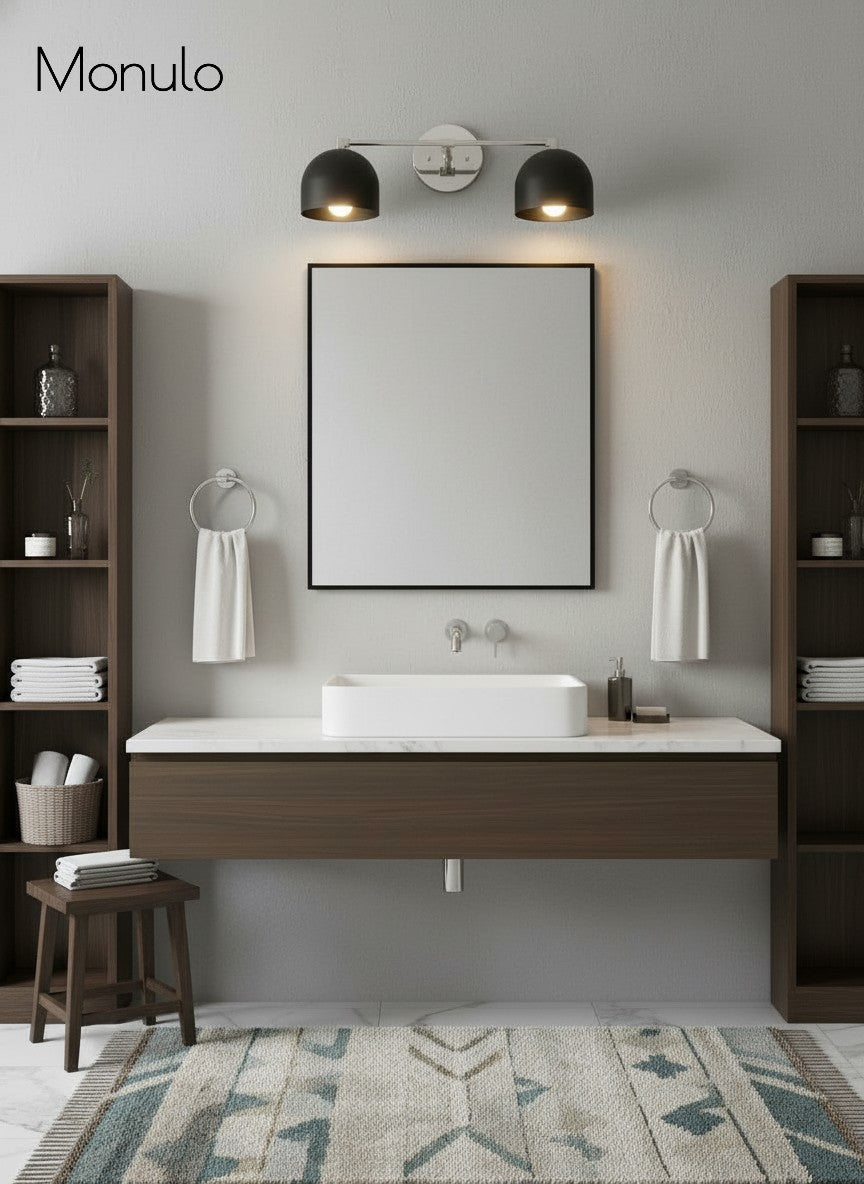 Wandlamp Koepelscherm Mid-Century Retro Design Badkamer Gang | Sansoti
