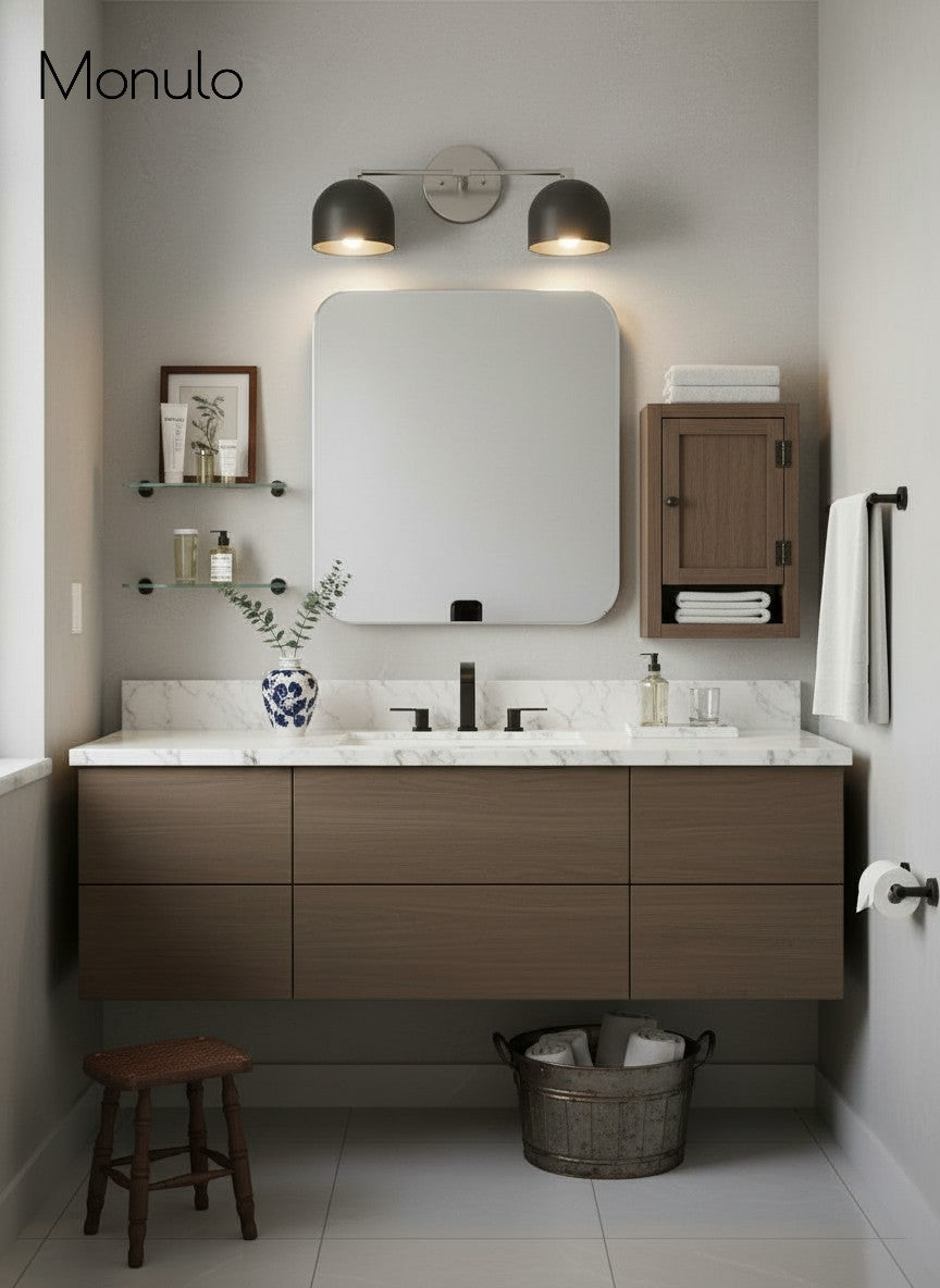 Wandlamp Koepelscherm Mid-Century Retro Design Badkamer Gang | Sansoti