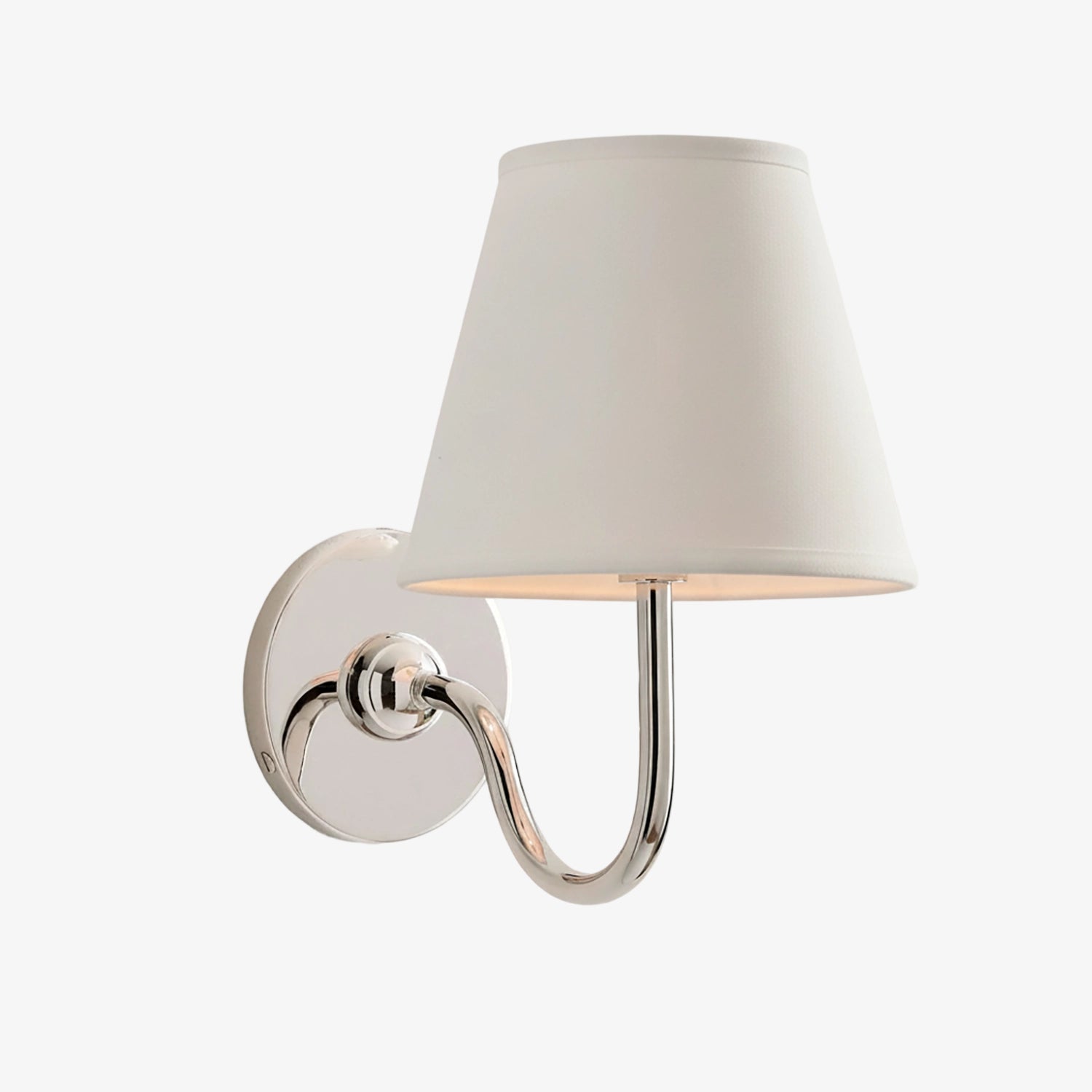 Wandlamp met Geplisseerde Stoffen Kap – Klassieke Verlichting voor Slaapkamer en Woonkamer | Sansoti