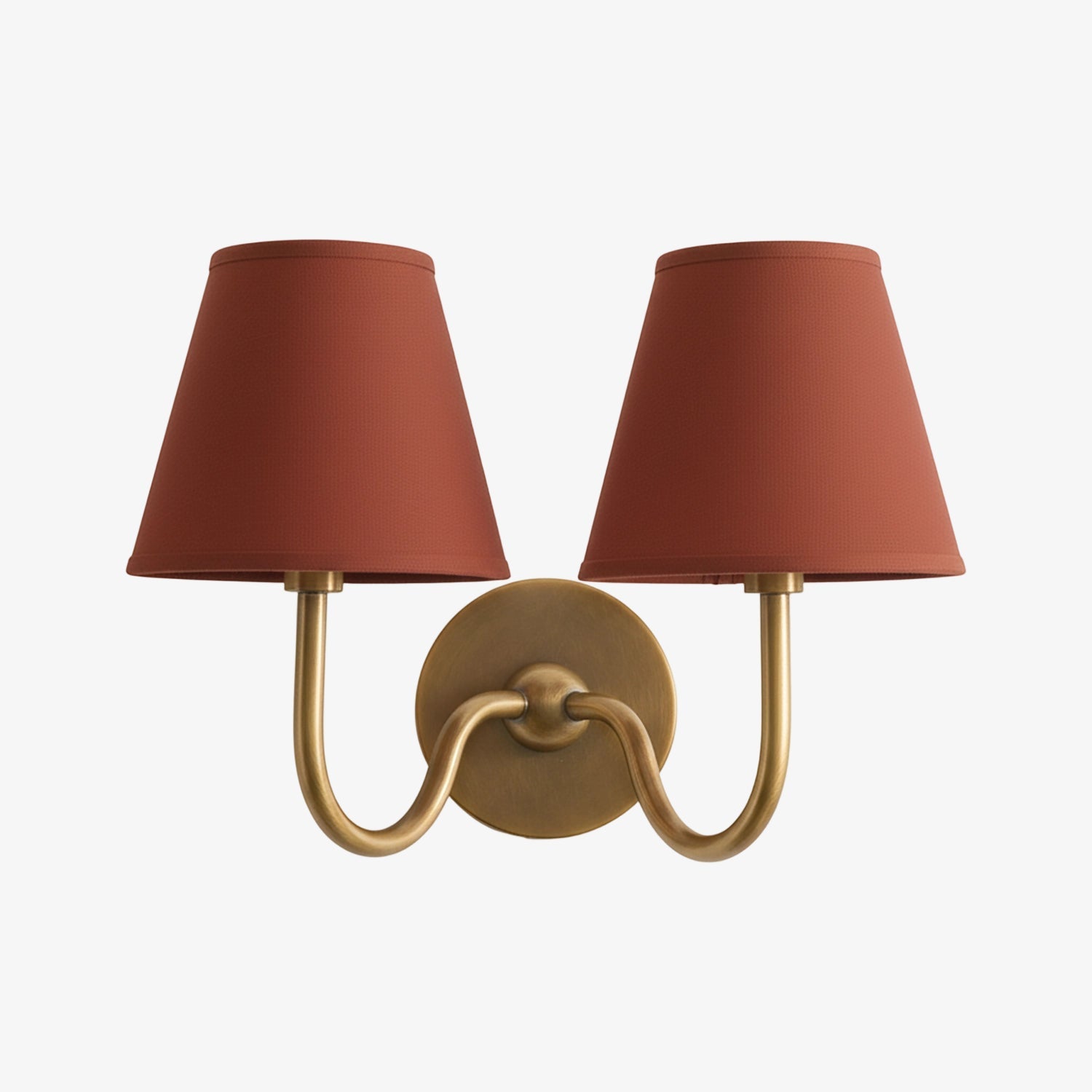 Wandlamp met Geplisseerde Stoffen Kap – Klassieke Verlichting voor Slaapkamer en Woonkamer | Sansoti