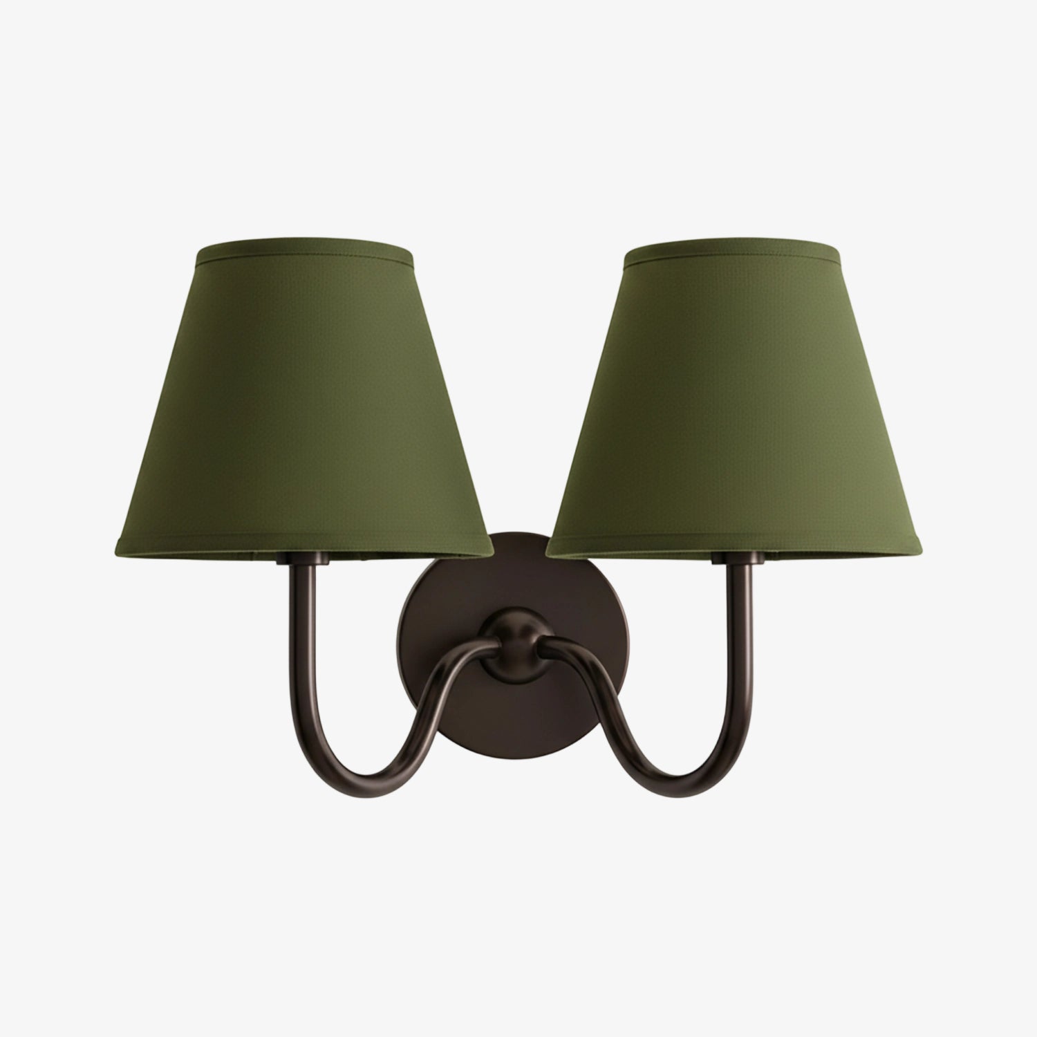 Wandlamp met Geplisseerde Stoffen Kap – Klassieke Verlichting voor Slaapkamer en Woonkamer | Sansoti
