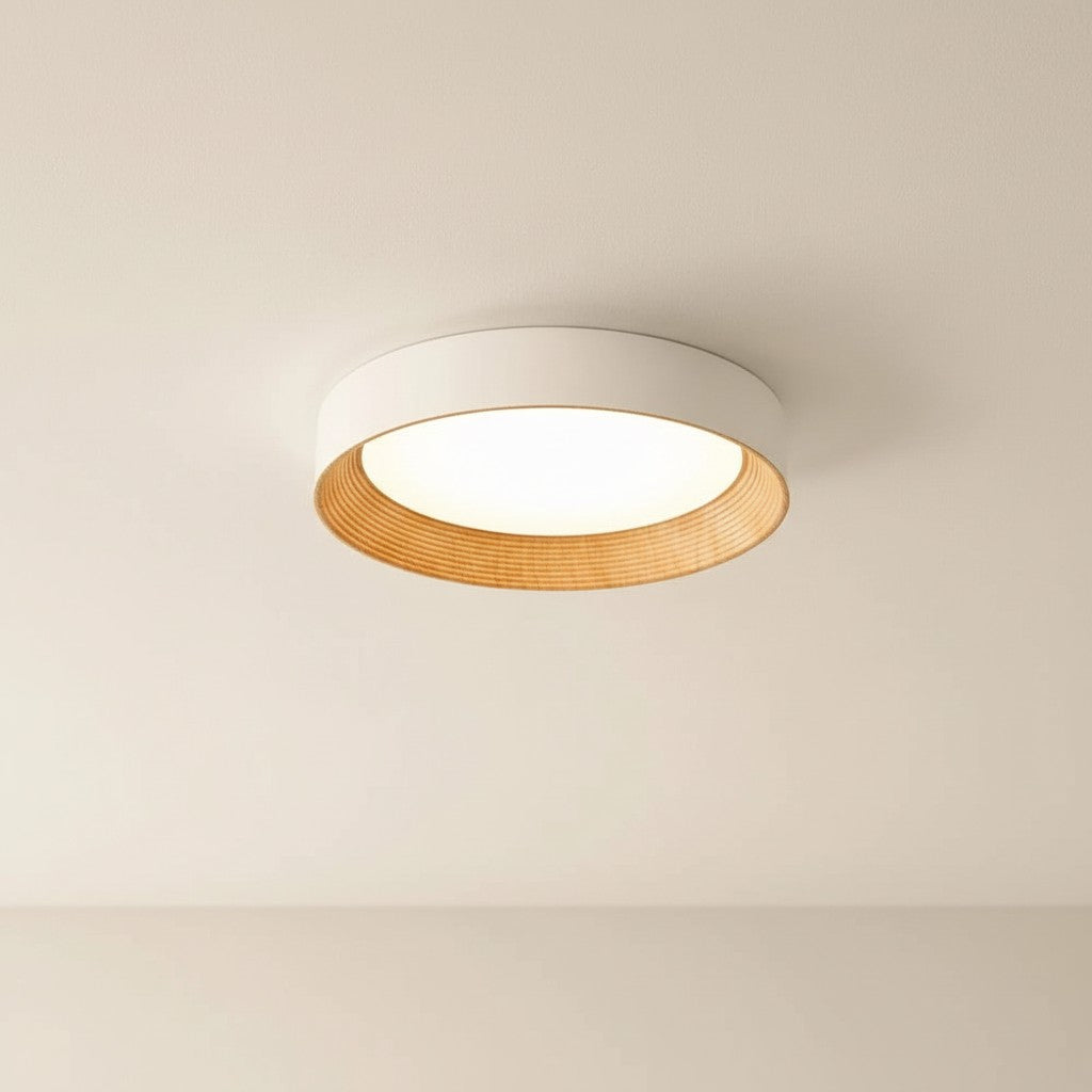 Minimalistische Plafondlamp Rond Laagbouw Slaapkamer Plafondverlichting LED | Sansoti