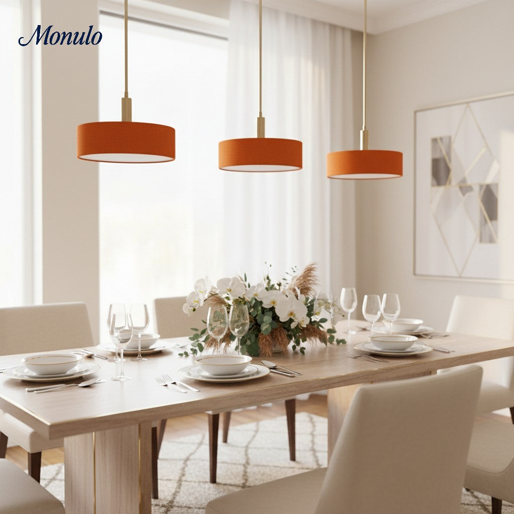 Porselein Hanglamp Minimalistisch Design Wit Groen Zwart Oranje Geel Eetkamer Keuken | Sansoti