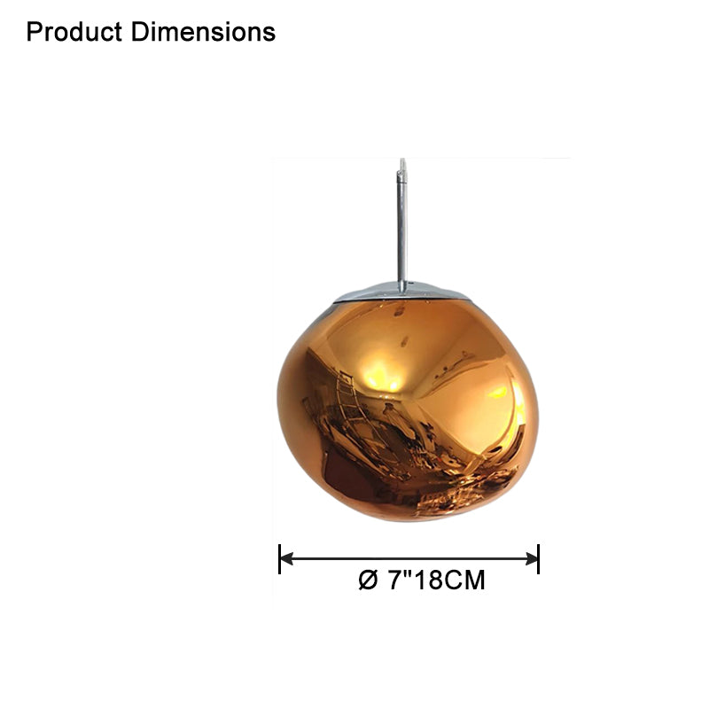 Suspension Melt Design Acrylique LED Blanc Chaud Dimmable Salon Salle à Manger Restaurant Chambre | Restfield