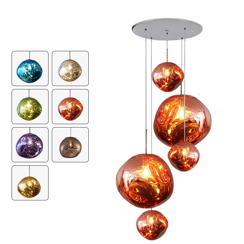 Suspension Melt Design Acrylique LED Blanc Chaud Dimmable Salon Salle à Manger Restaurant Chambre | Restfield