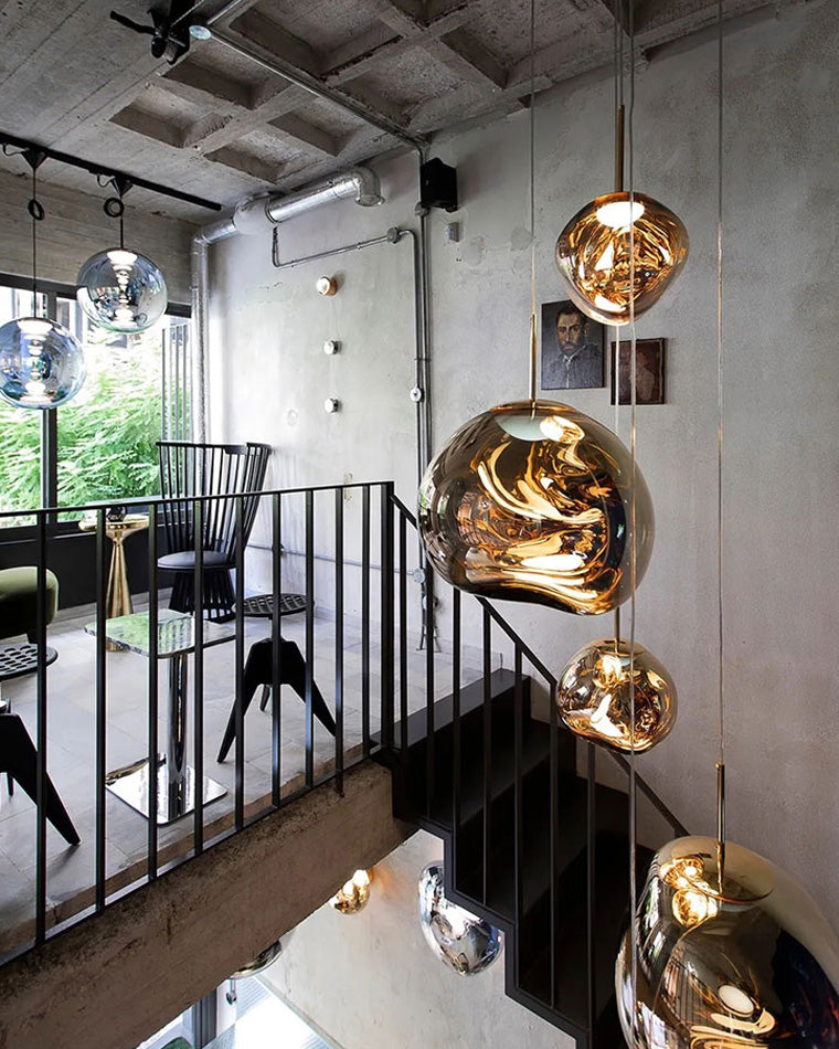 Suspension Melt Design Acrylique LED Blanc Chaud Dimmable Salon Salle à Manger Restaurant Chambre | Restfield