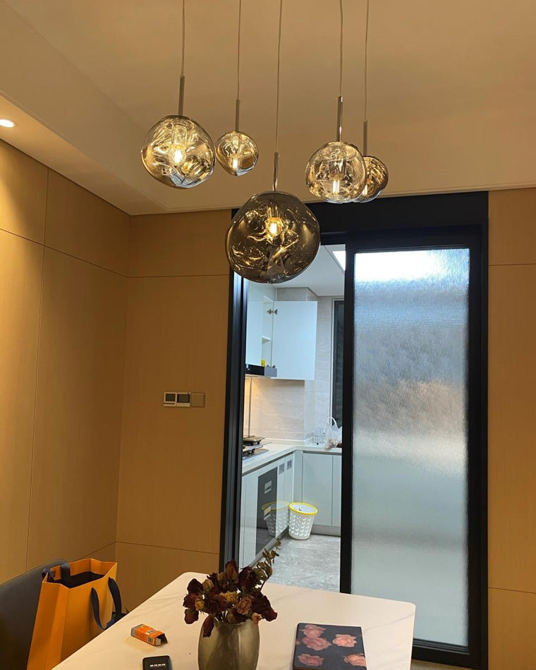 Suspension Melt Design Acrylique LED Blanc Chaud Dimmable Salon Salle à Manger Restaurant Chambre | Restfield