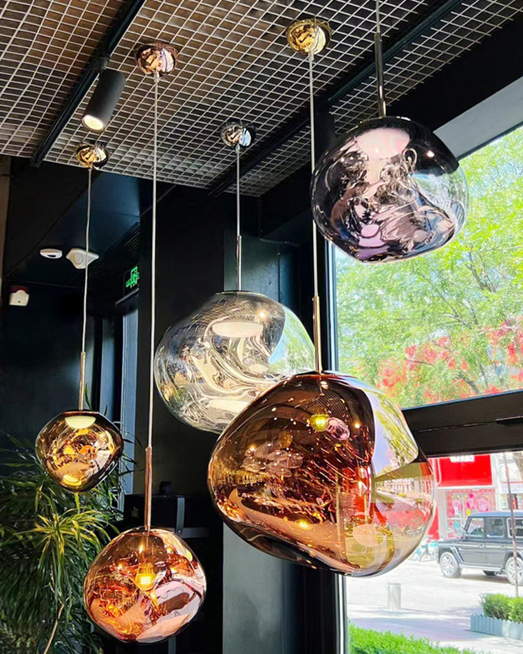 Suspension Melt Design Acrylique LED Blanc Chaud Dimmable Salon Salle à Manger Restaurant Chambre | Restfield
