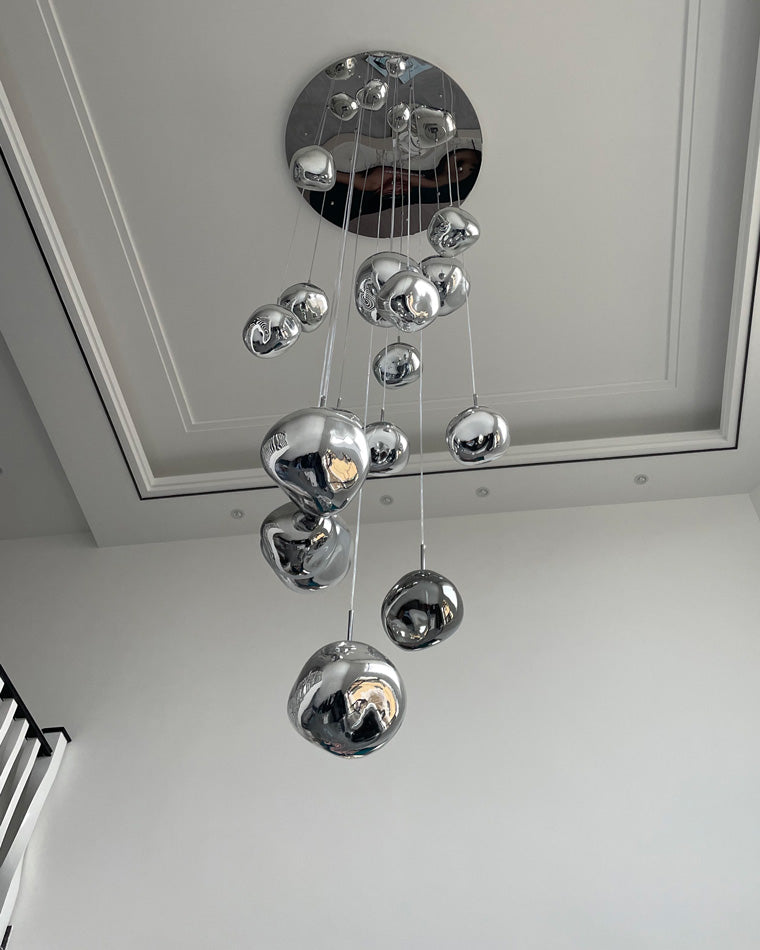 Suspension Melt Design Acrylique LED Blanc Chaud Dimmable Salon Salle à Manger Restaurant Chambre | Restfield