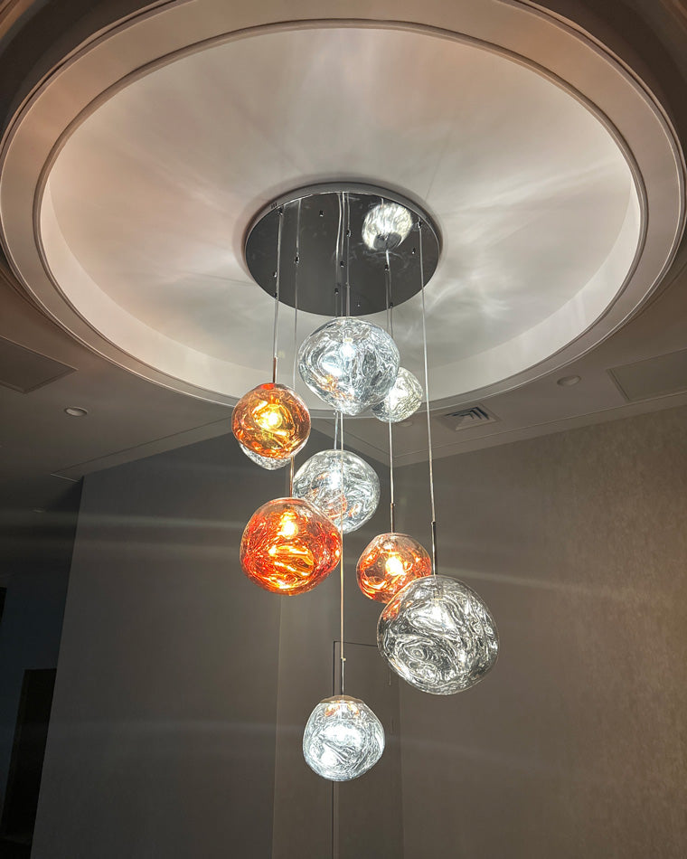 Suspension Melt Design Acrylique LED Blanc Chaud Dimmable Salon Salle à Manger Restaurant Chambre | Restfield