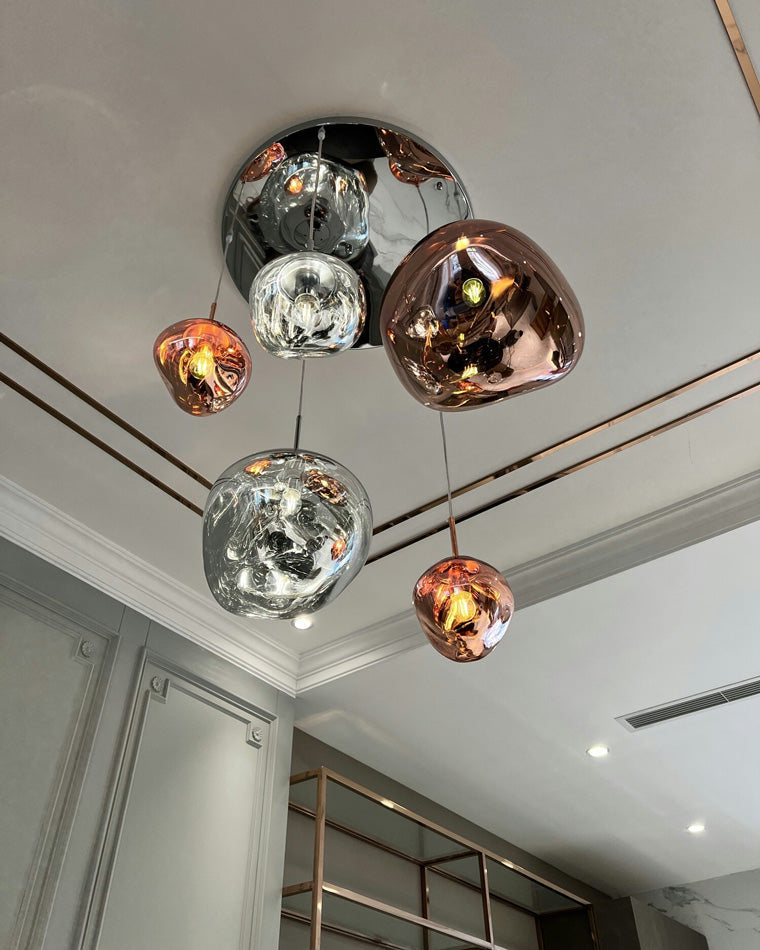 Suspension Melt Design Acrylique LED Blanc Chaud Dimmable Salon Salle à Manger Restaurant Chambre | Restfield