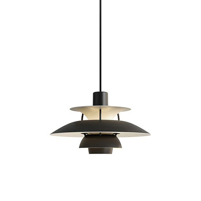 Scandinavische Hanglamp Eettafel Metaal Kleurrijk Retro Deens Design Woonkamer Keukeneiland | Sansoti