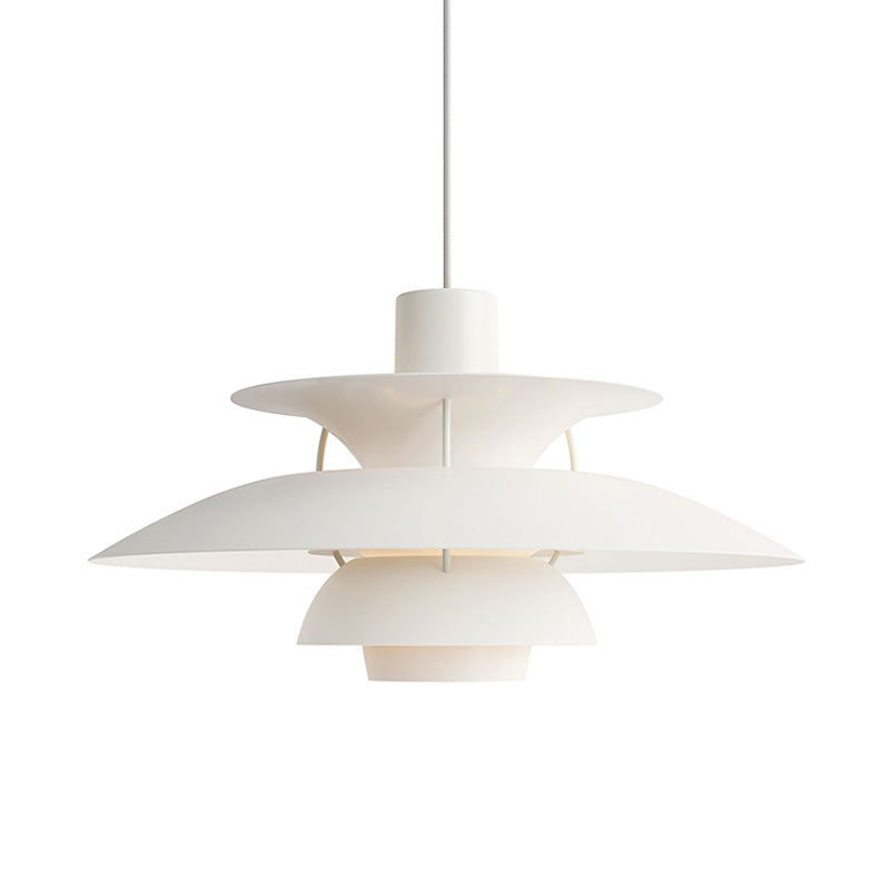 Scandinavische Hanglamp Eettafel Metaal Kleurrijk Retro Deens Design Woonkamer Keukeneiland | Sansoti