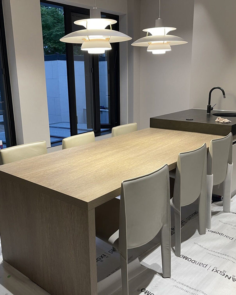 Scandinavische Hanglamp Eettafel Metaal Kleurrijk Retro Deens Design Woonkamer Keukeneiland | Sansoti
