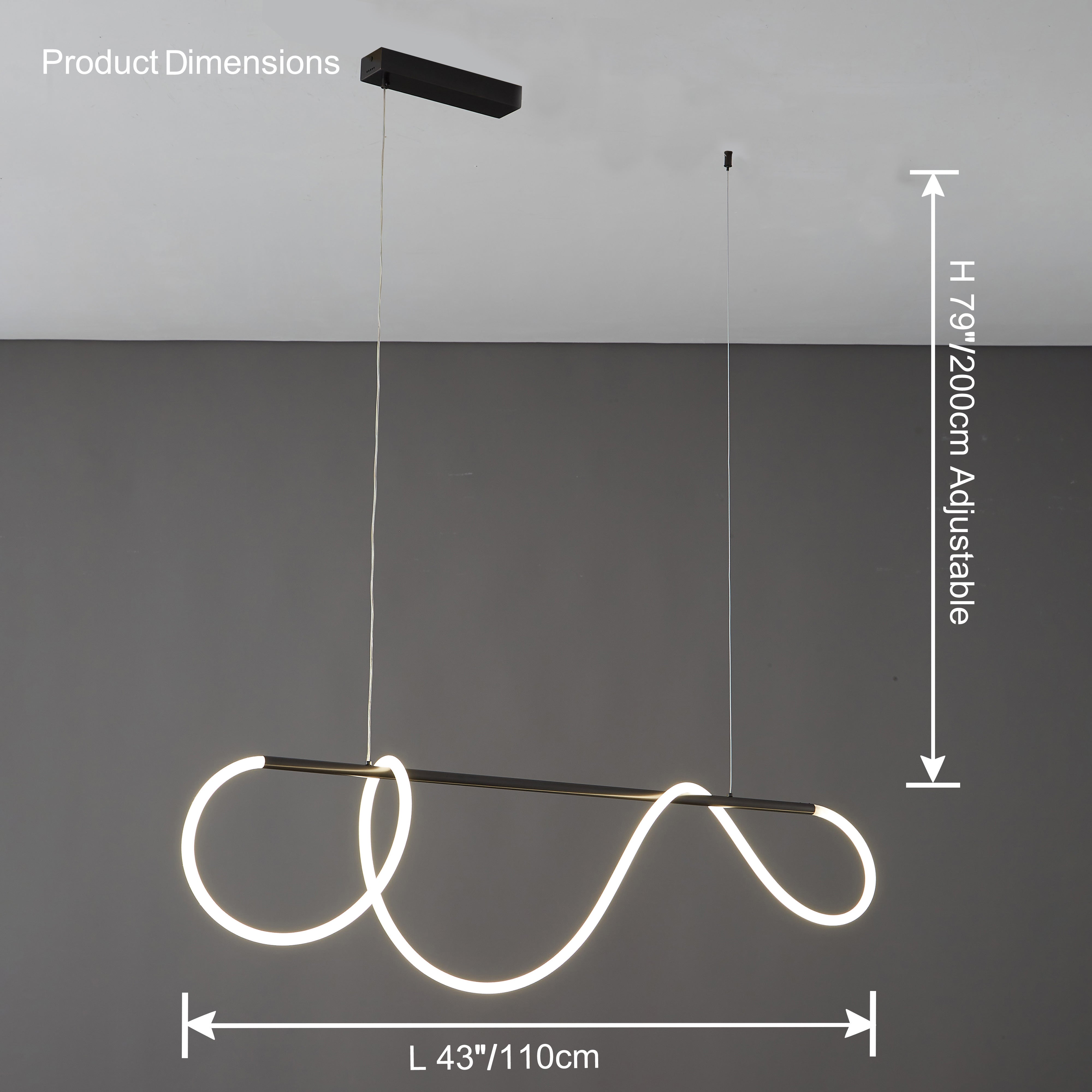 Hanglamp Touw Led Cirkel Messing Dimbaar 3 Maten Eetkamer Woonkamer Minimalistisch | Sansoti