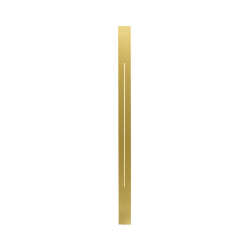 Moderne LED Wandlamp Balk Metaal | Wandverlichting Woonkamer | Zwart Goud | 60-120cm | Sansoti