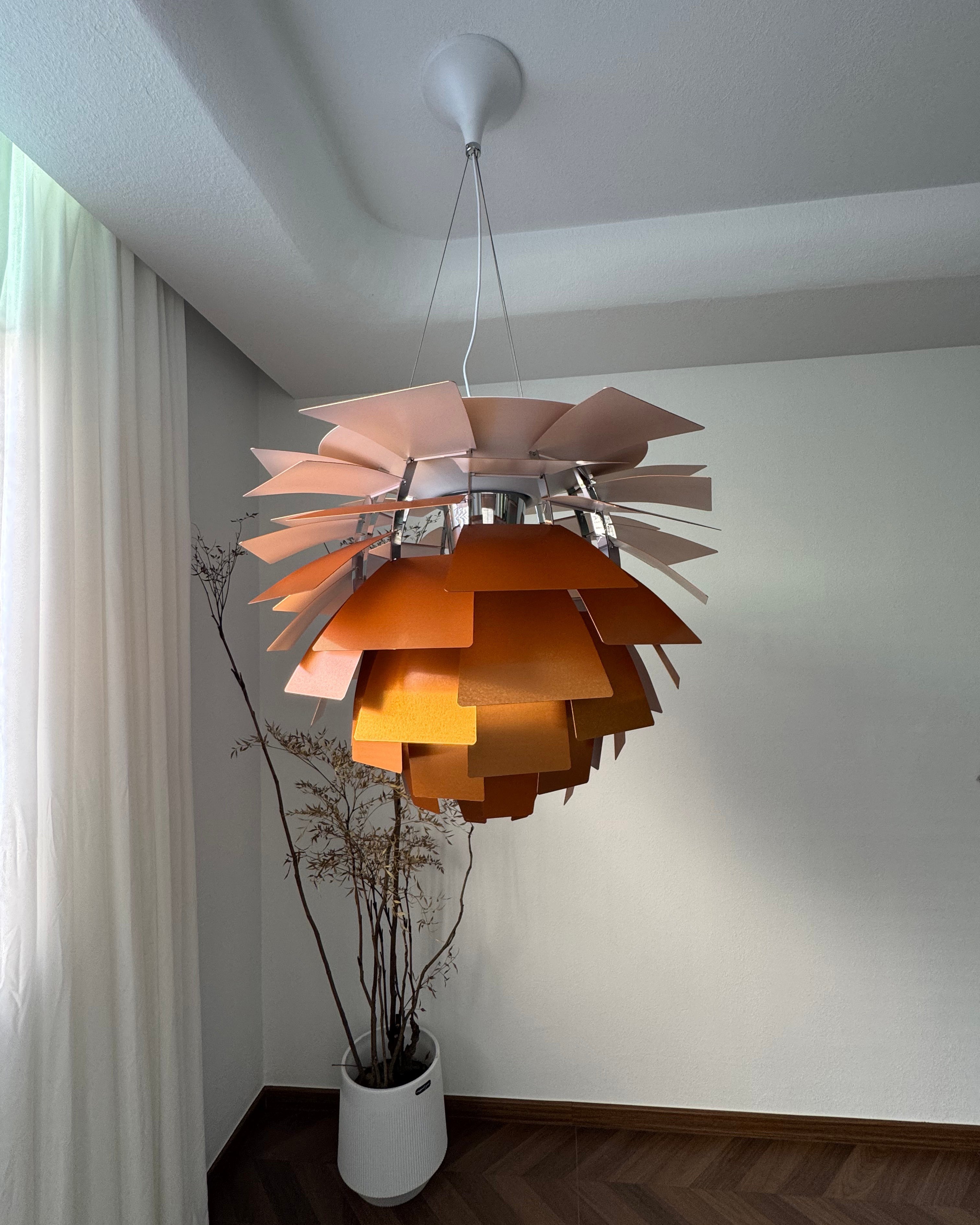 Hanglamp Dennenappel Metaal Klassiek Warm Wit Verstelbaar Snoer Woonkamer | Sansoti