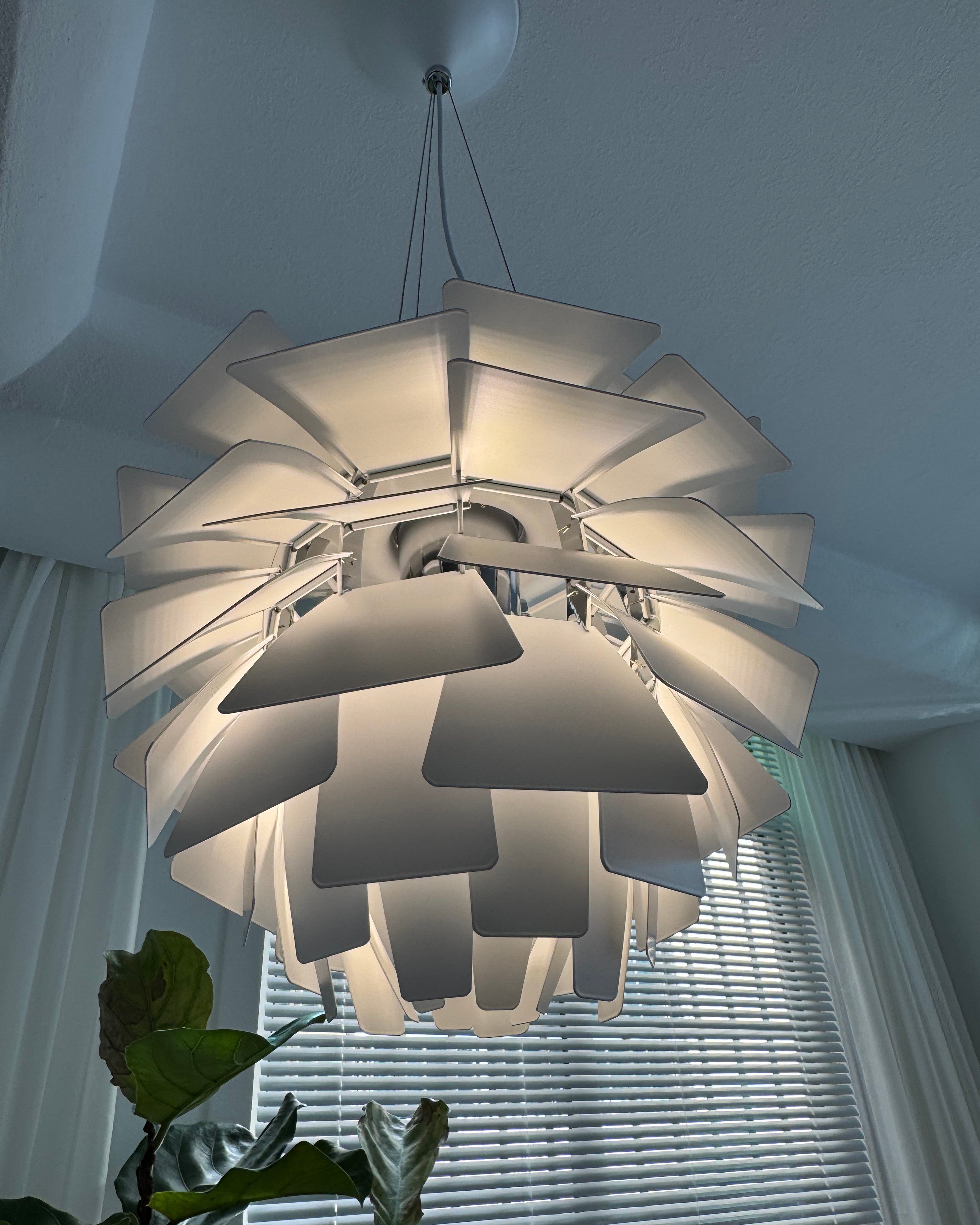Hanglamp Dennenappel Metaal Klassiek Warm Wit Verstelbaar Snoer Woonkamer | Sansoti