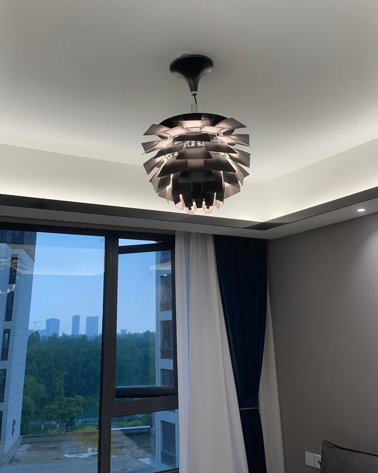 Hanglamp Dennenappel Metaal Klassiek Warm Wit Verstelbaar Snoer Woonkamer | Sansoti