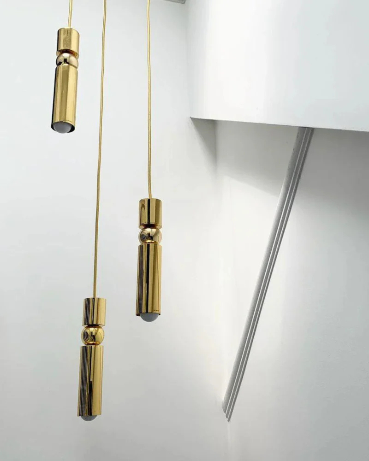 Sculptuurlamp Hanglamp met Vloeiende Vormen Zwart Goud Zilver 1-3-5 Lichtpunten Modern Design Eetkamer Woonkamer Slaapkamer Verlichting | Sansoti