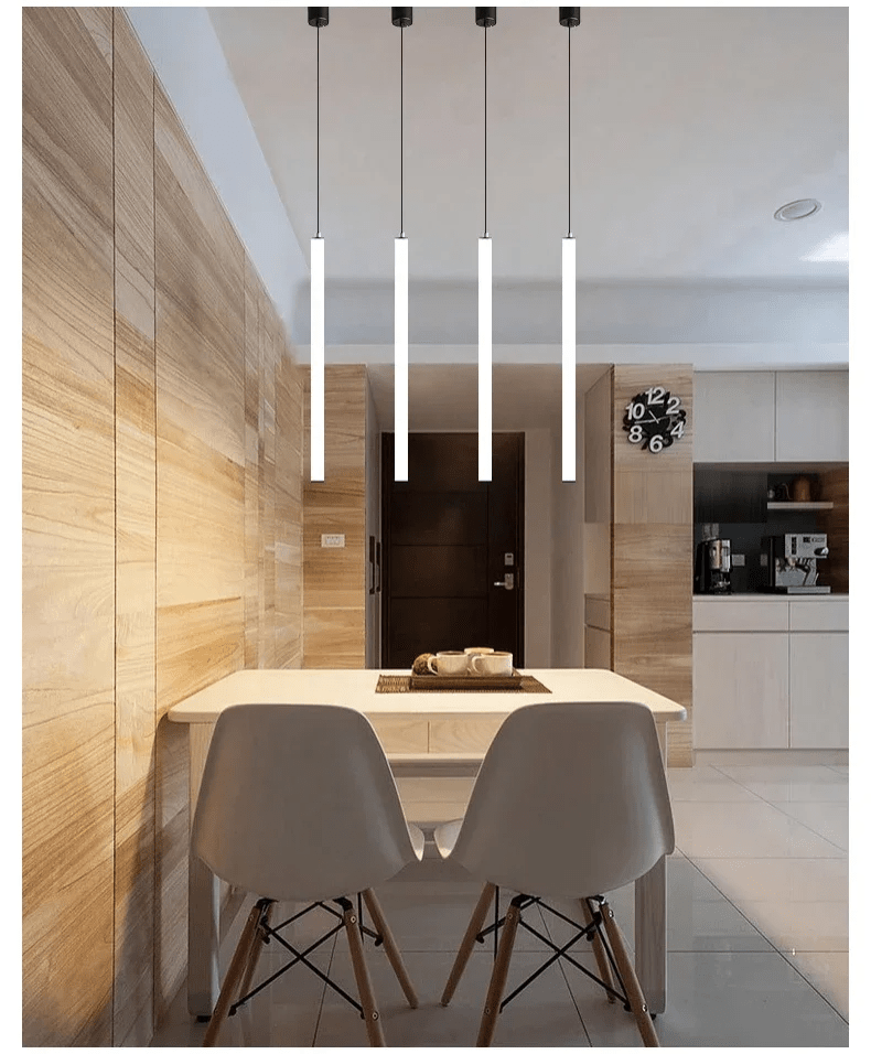 Suspension escalier plafond haut spirale LED multi-lumières moderne | Restfield