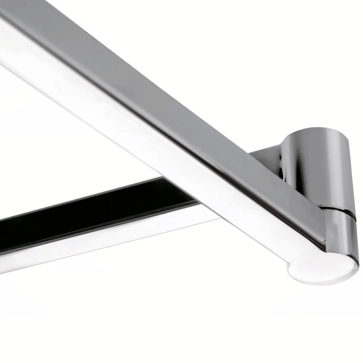Adjustable Pendant Light with Swing Arm Chrome Metal 35cm Dimmable Scandinavian Design Kitchen Dining Room Living Room | Sansoti