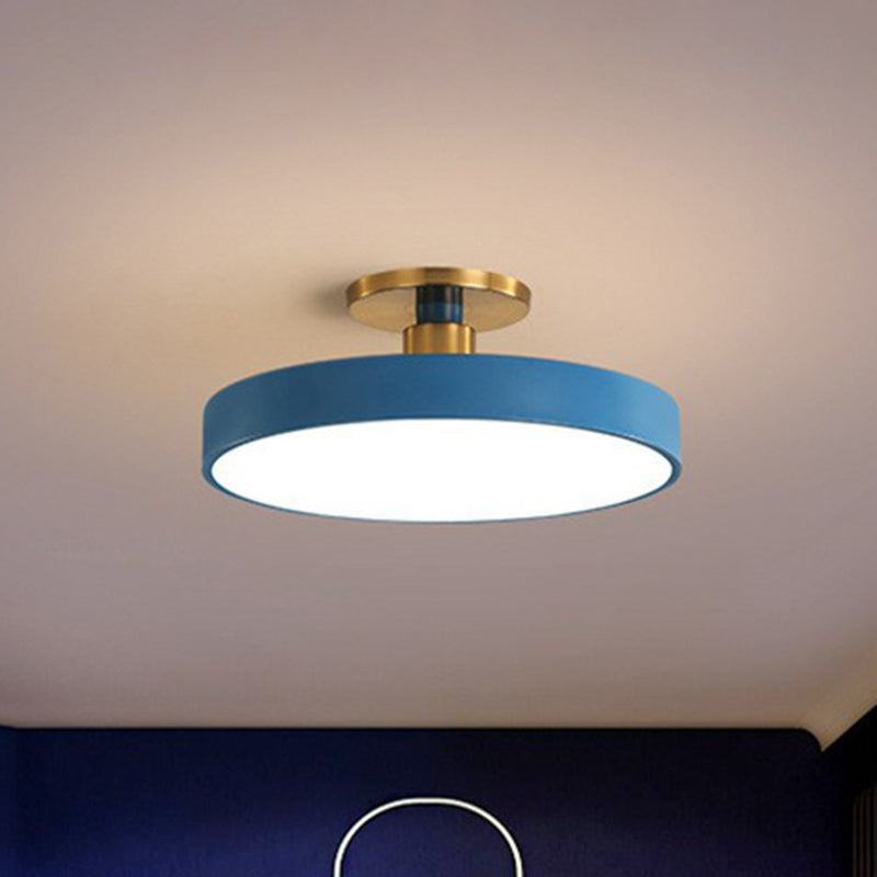 Moderne LED Plafondlamp Kinderkamer Acryl Rond 30-49cm Nordic Design Slaapkamer Kinderlamp Sfeerverlichting | Sansoti