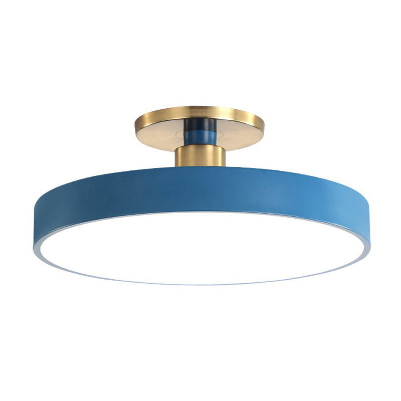 Moderne LED Plafondlamp Kinderkamer Acryl Rond 30-49cm Nordic Design Slaapkamer Kinderlamp Sfeerverlichting | Sansoti