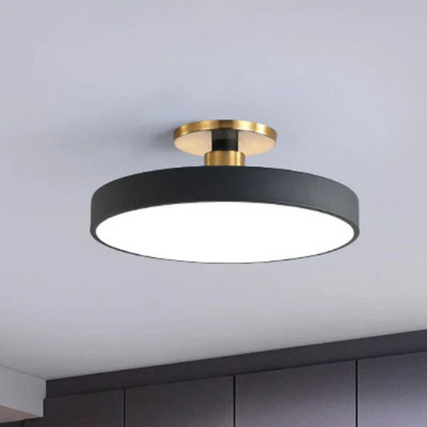 Plafonnier LED Rond Acrylique Scandinave Chambre Salon 30 40 50 60cm | Restfield