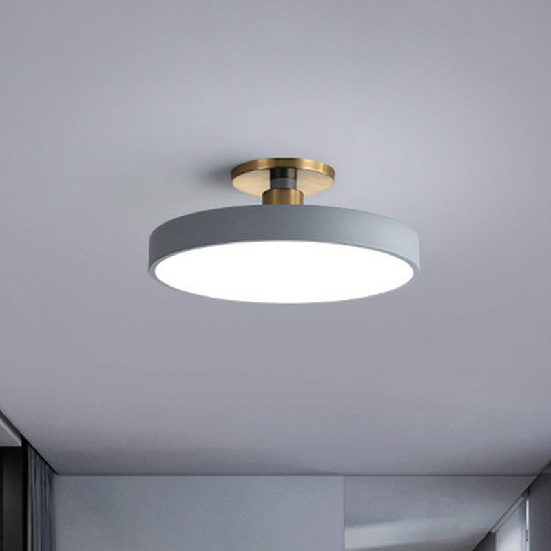 Moderne LED Plafondlamp Kinderkamer Acryl Rond 30-49cm Nordic Design Slaapkamer Kinderlamp Sfeerverlichting | Sansoti