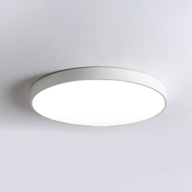 Ronde LED Plafondlamp Ultradun 23-49cm Warm Wit Licht Modern Scandinavisch Design Slaapkamer Woonkamer | Sansoti