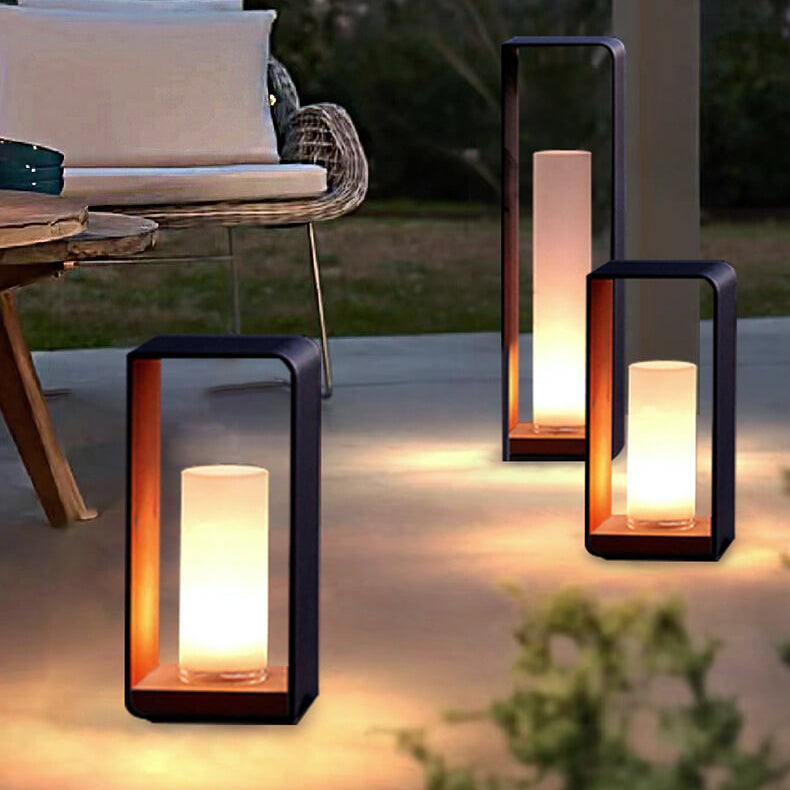 Lampe d’extérieur LED, éclairage de jardin résistant à l’eau, design moderne, éclairage d’allée et de terrasse, 30-60cm | Sansoti