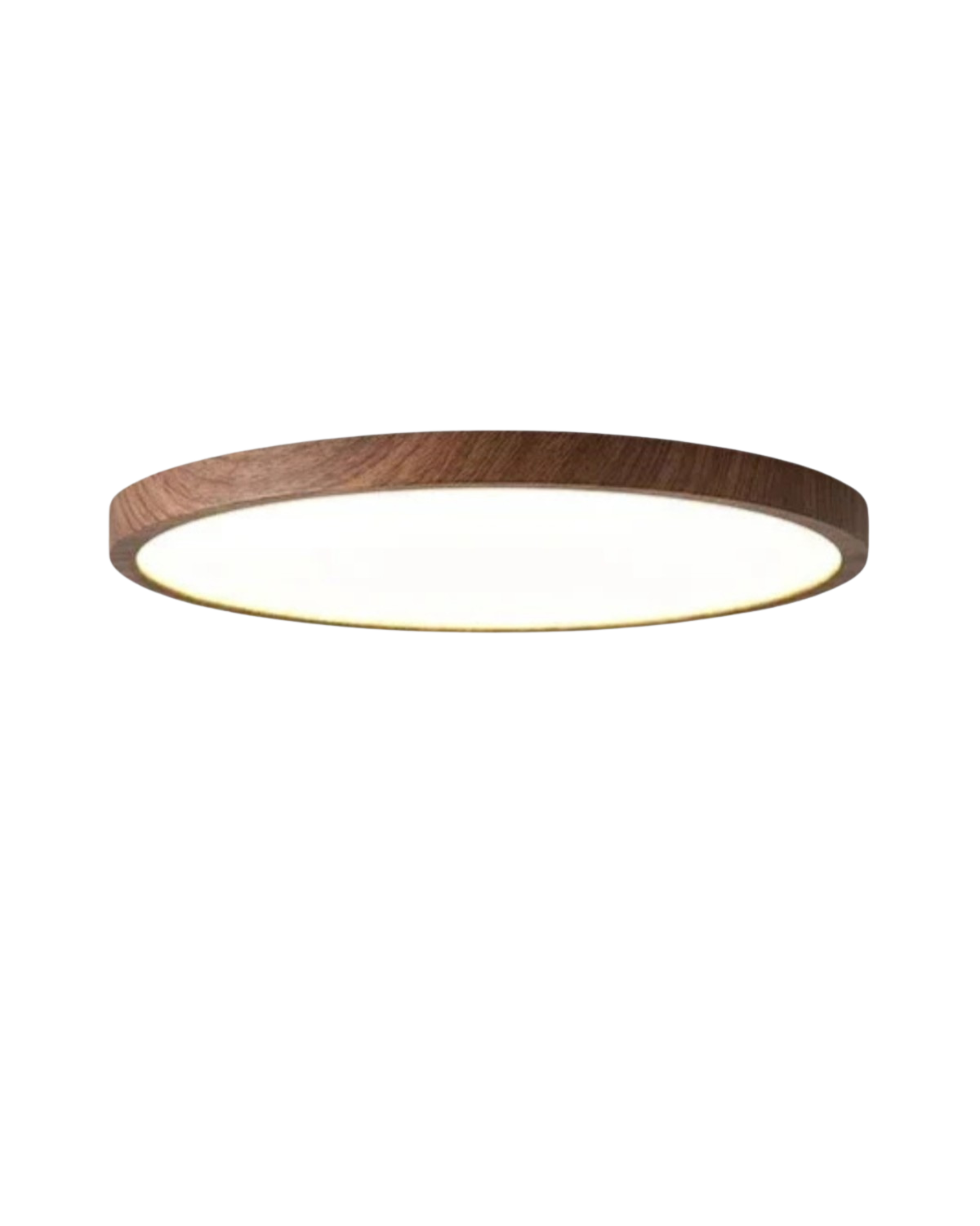 Ultraslanke Plafondlamp Hout 30cm 40cm Moderne Woonkamer Slaapkamer Verlichting | Sansoti