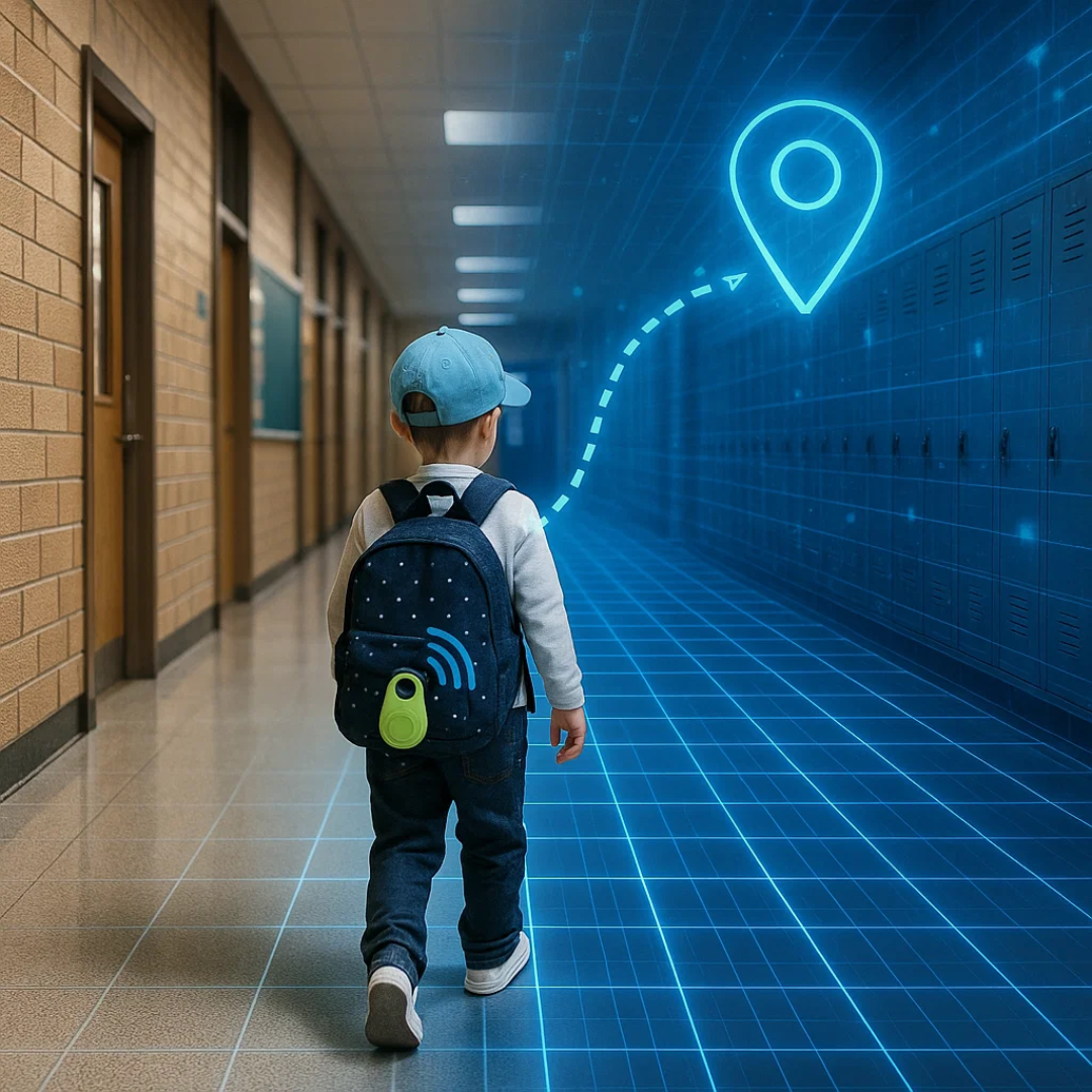 Compacte GPS Tracker Live Tracking Kinderen Huisdieren Bagage Geofencing Real Time App iOS Android Beveiliging | Sansoti
