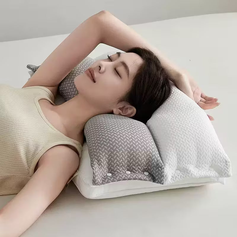 Neksteun Kussen Ergonomisch Cervicaal voor Rugslaper Zijslaper Houding Correctie Therapeutisch Comfort | Sansoti