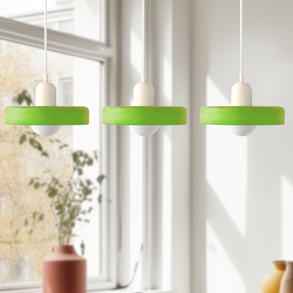 Luccon Triple Hanglamp Glas G9 Retro Kleuren Eettafel Woonkamer Design Verlichting Meerlamp | Sansoti