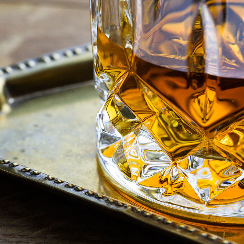 Japans Whiskyglas met Kersenbloesem Reliëf 320ml Hittebestendig Glas voor Whisky Cocktails Cognac Premium Drinkglas Traditioneel Handwerk Stijlvol Cadeau | Sansoti