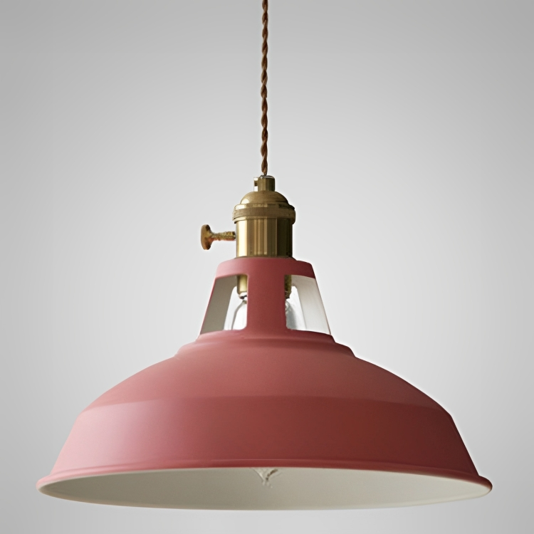 Metalen Hanglamp Industrieel Ø20cm E27 Fitting Vintage Stijl voor Restaurant Eetkamer Woonkamer Verlichting | Sansoti