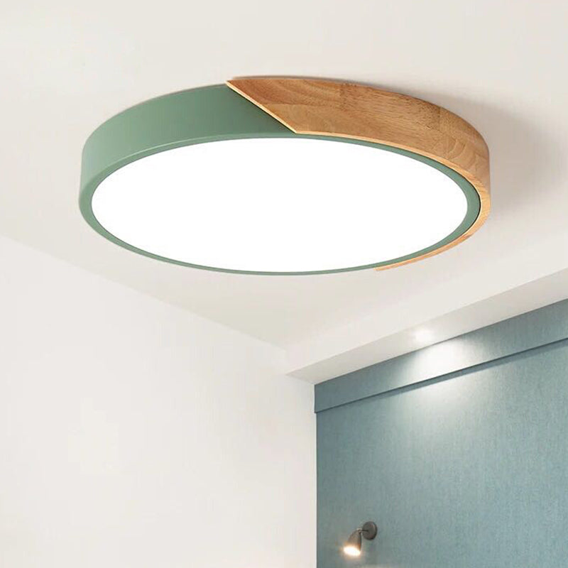 Ronde LED Plafondlamp Acryl Metaal Slaapkamer Woonkamer Inbouw Verlichting Modern Design Energiezuinig | Sansoti